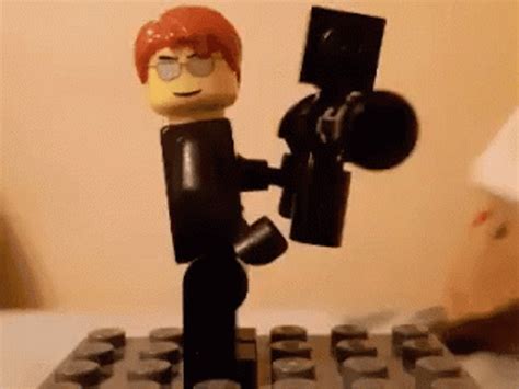 Lego Man With A Gun GIF | GIFDB.com