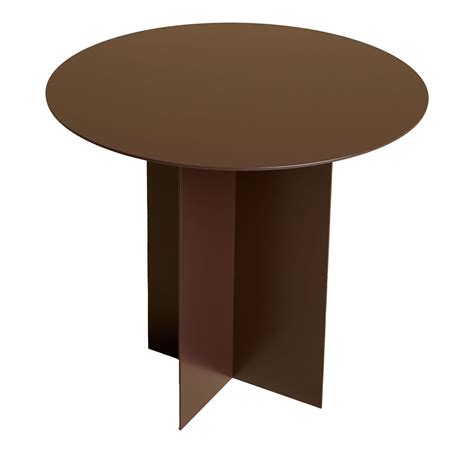 Wake Chocolate Brown Side Table Lebanto | Artemest