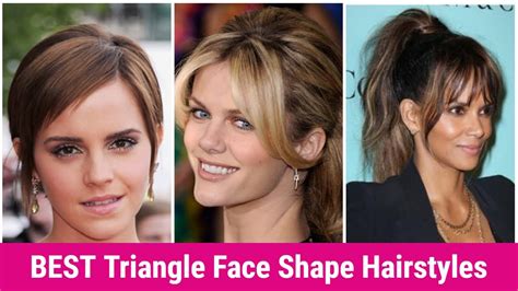 Best Hairstyles For Triangle Face Shape Female - astandlife