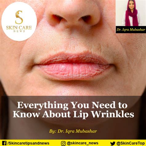 Everything You Need to Know About Lip Wrinkles ---Skincare News--