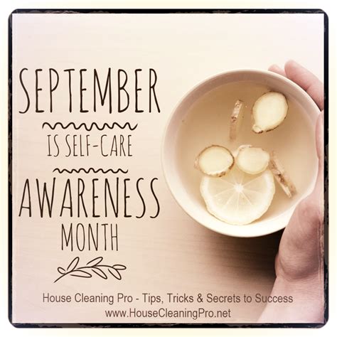 September is self-care awareness month! Be sure to take some time this ...