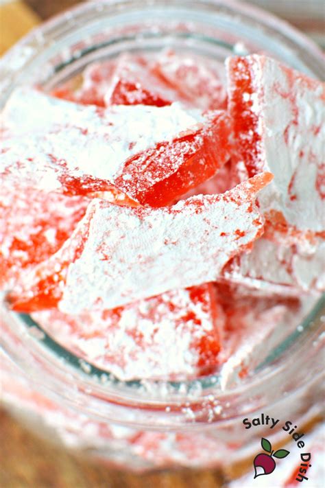 Rock Candy Recipe - Old Fashioned Cinnamon | Salty Side Dish