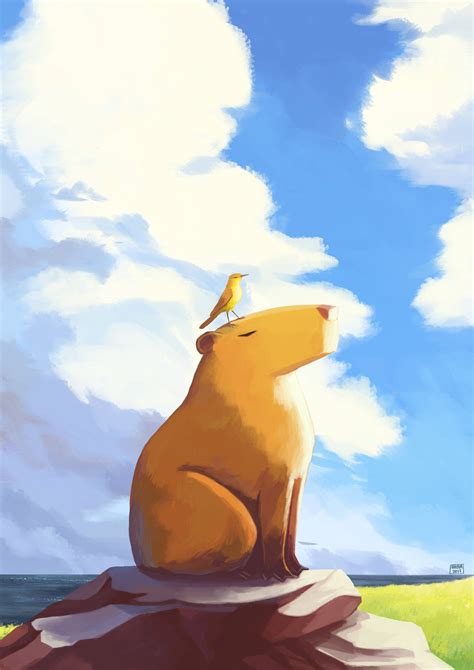 [100+] Capybara Backgrounds | Wallpapers.com