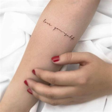 101 Best Love Yourself Tattoo Ideas You Have To See To Believe!