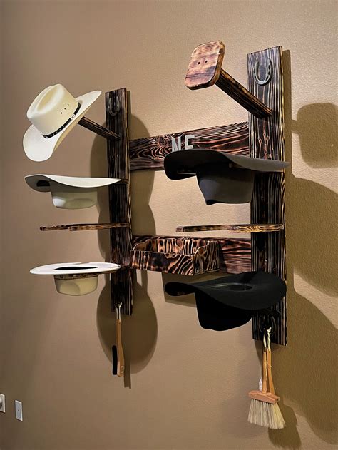 Custom Cowboy Hat Rack - Etsy