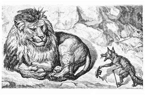 The Fox and The Lion - Fables of Aesop