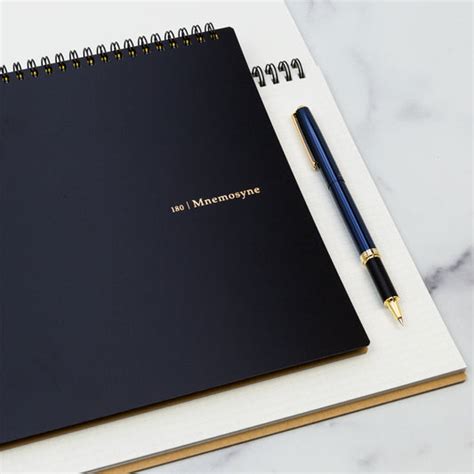 Maruman Mnemosyne A4 Grid Notebook – Ink+Volt