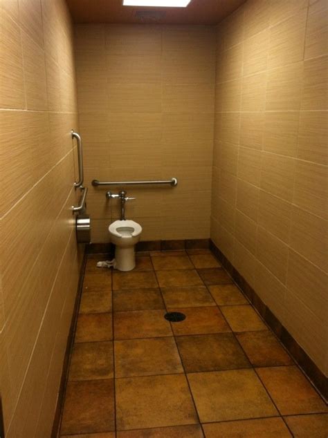 Walked into a Taco Bell restroom and confronted with this. I dub it: "The Brown Mile". : pics