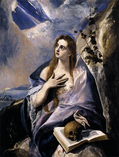 Mary Magdalene With Skull | Rosamond Press