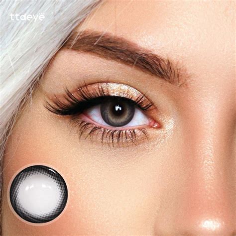 Order Little Black Circle Colored Contact Lenses Online