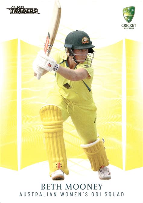 2023-24 Cricket Luxe Common - 043 - Beth Mooney - Australia Women's OD – Dave and Jazzy's ...