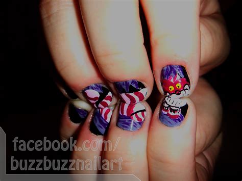 Cheshire Cat Nail Art | The cheshire cat from alice in wonde… | Flickr