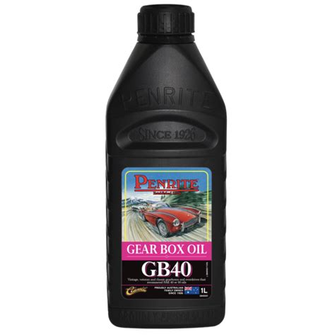 Penrite Gearbox Oil 40 - 1 Litre | Classic Oils - Classic Spares