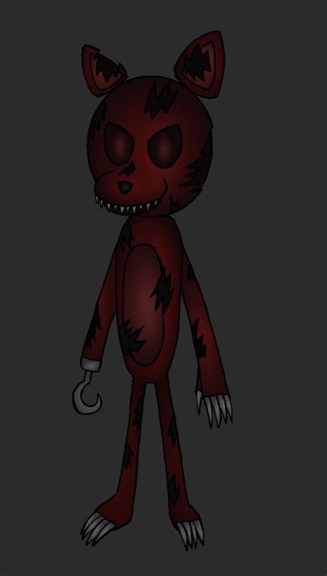 Nightmare Plush Foxy by Dark-Goo on DeviantArt