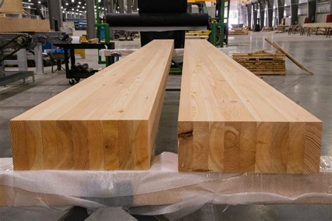 GLULAM - Glue Laminated Beams / Columns - Mass Timber - Kalesnikoff