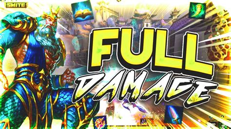 Smite: FULL DAMAGE Poseidon Build (ONE SHOT ULT!) - YouTube