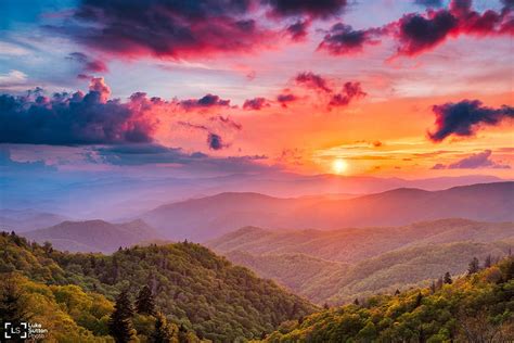 Spring sunrise on the blue ridge mountain, sun, spring, rise, mountain ...