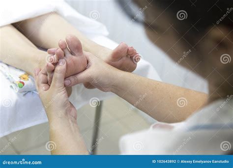 Foot massage stock photo. Image of rest, relaxation - 102643892