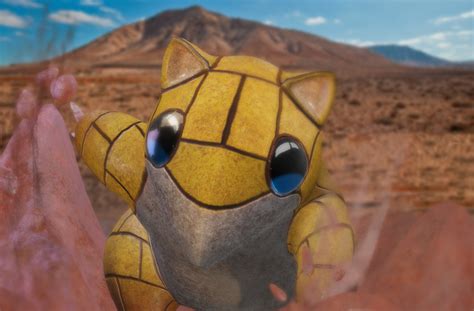 ArtStation - Sandshrew FAN ART