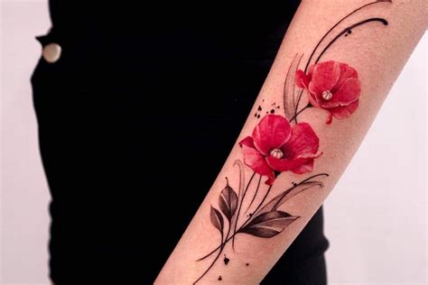 Poppy flower tattoo meanings 30 design ideas – Artofit