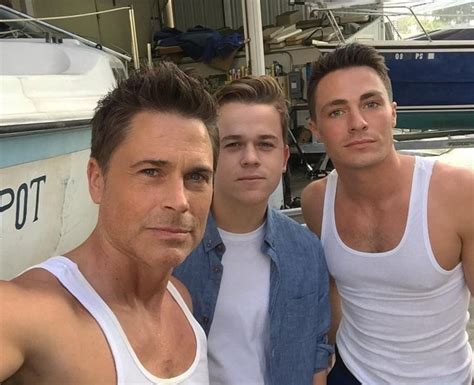 Rob Lowe - The Grinder | Colton haynes, Rob lowe, Tv dads