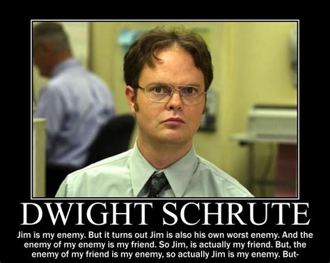 Dwight Shrute On Enemies by R5-S8 on DeviantArt