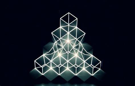 projection mapped triangles - Google Search | Projection mapping, Visual map, 3d projection mapping