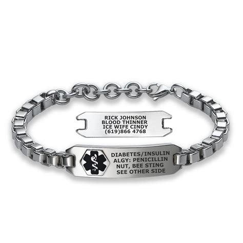 Shop Medical Alert Bracelet For Men | Allergy Bracelet