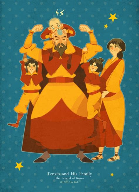 Tenzin and his family by freestarisis.deviantart.com on @deviantART ...