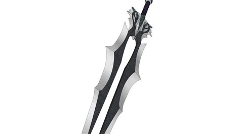 A fantasy double-blade sword | 3D Warehouse