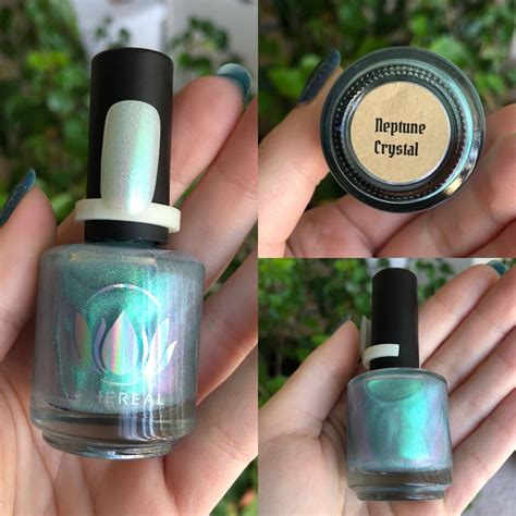 Neptune Crystal | Nail paint shades, Hair nails make up, Nail polish colors