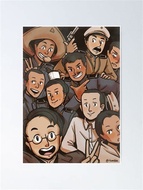 "Heneral Luna Cast" Poster by tumbke | Redbubble