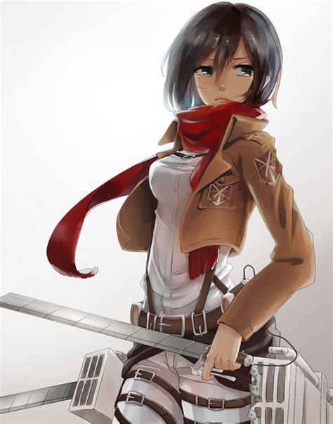 Mikasa Ackerman - Shingeki no Kyojin (Attack on titan) Fan Art (36758260) - Fanpop