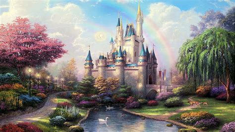 HD wallpaper: Disney Magical Kingdom, abstract, fantasy, 3d and ...