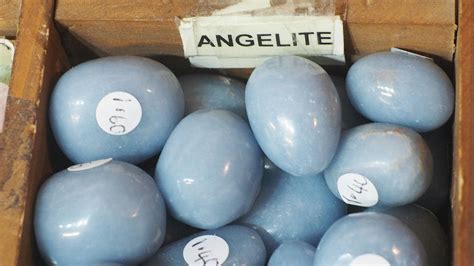 Free stock photo of angelite, blue gems, crystal