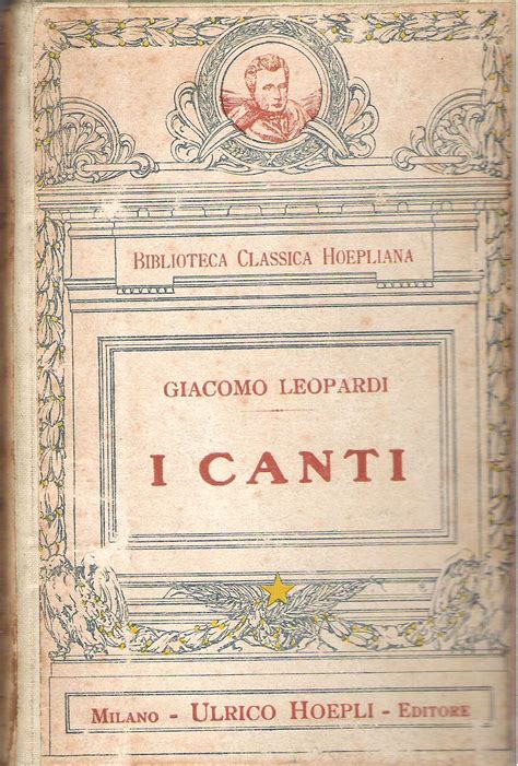 Francisco Ferrer Lerín: Leopardi. I Canti.