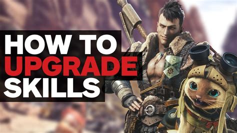 Monster Hunter World - How to Upgrade Armor Skills - YouTube