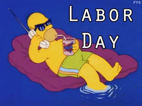 Simpson Labor Day Gif Pictures, Photos, and Images for Facebook, Tumblr, Pinterest, and Twitter