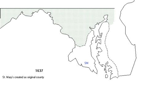 Detailed Map Of Maryland Counties