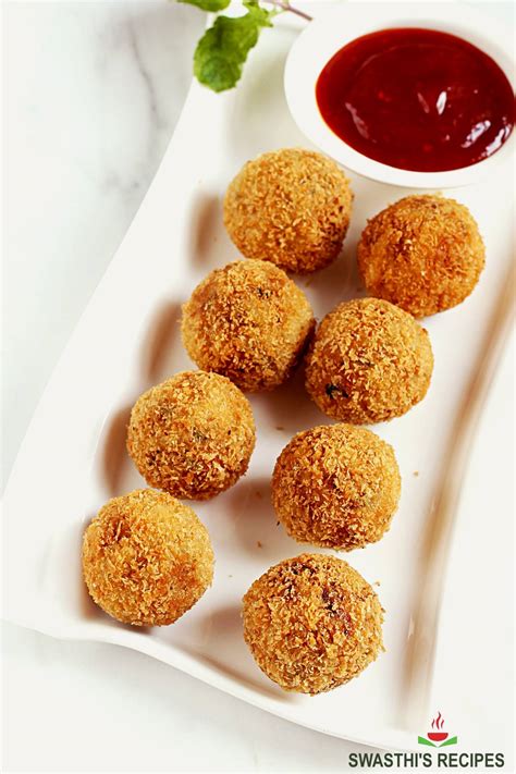 Cheese Balls Recipe - Swasthi's Recipes