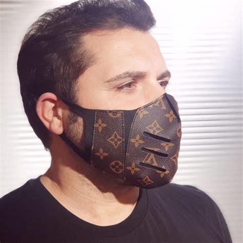 Wearing A Louis Vuitton Designed Face Mask | semashow.com