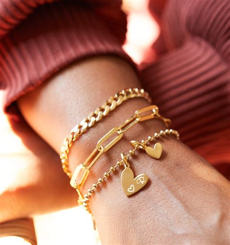 Gold Bracelet: Link Bracelet – Rellery