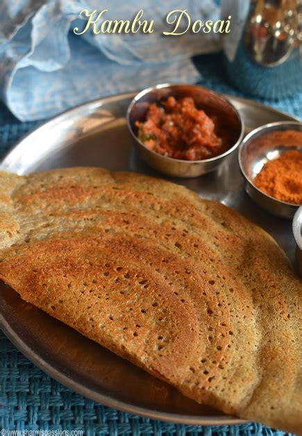 Kambu Dosa Recipe - Sharmis Passions