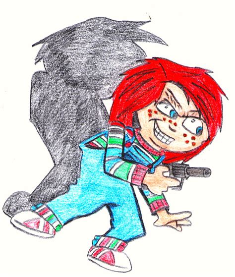 Chucky's gotta gun by captstar1 on DeviantArt