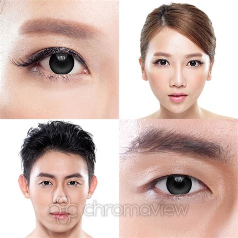 Blackout Contact Lenses, Daily | Chromaview Wholesale US