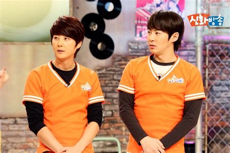 Shinhwa — Shinhwa foods on variety shows: KBS Late Night...