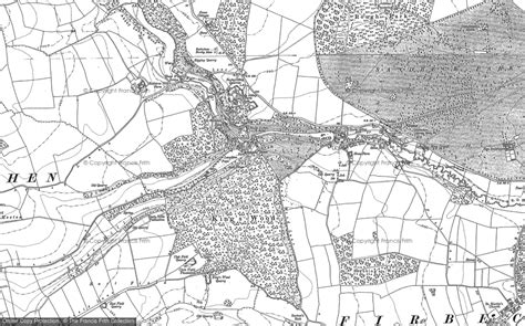 Old Maps of Roche Abbey, Yorkshire - Francis Frith