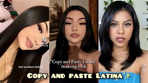 Copy and paste Latina makeup tutorial pt.3 || arriettys castle. #makeup #copyandpaste # ...