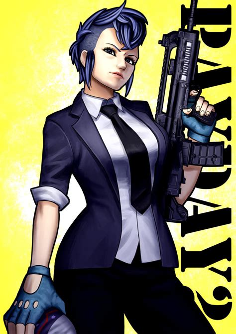 Sydney Payday2 by misumi-illustration on DeviantArt