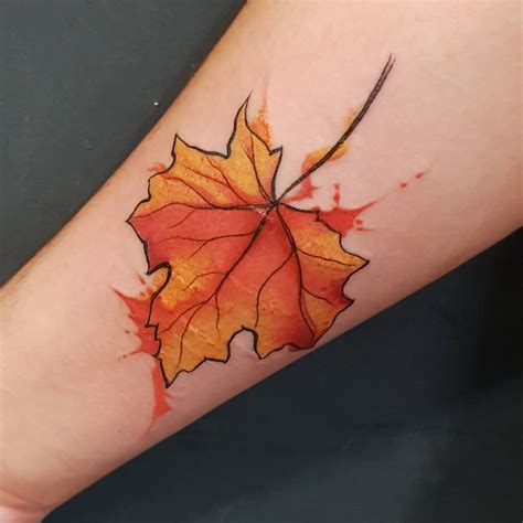 101 Best Autumn Leaf Tattoo Ideas That Will Blow Your Mind!